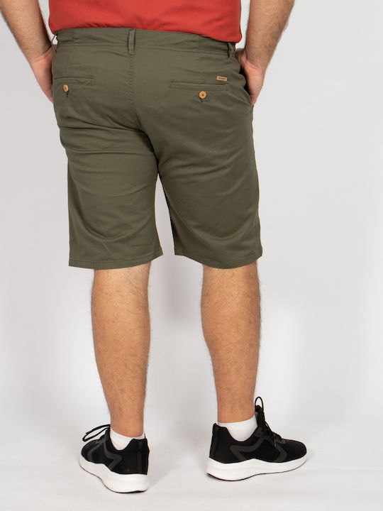 Double Herrenshorts Chino Khaki