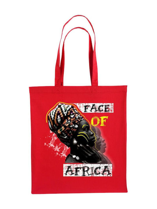 TKT Cotton Shopping Bag in Fuchsia color