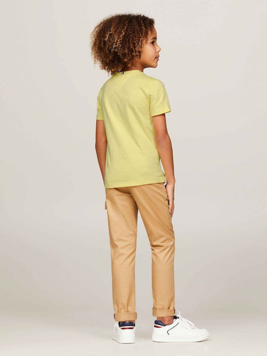 Tricou pentru copii Galben ESSENTIAL