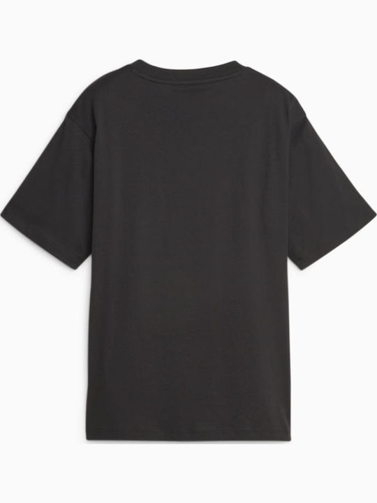 PUMA T-shirt Μαύρο