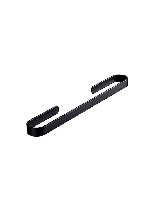 Calea ferată de Baie Simplă De Perete cu șuruburi ​30x30cm Negru