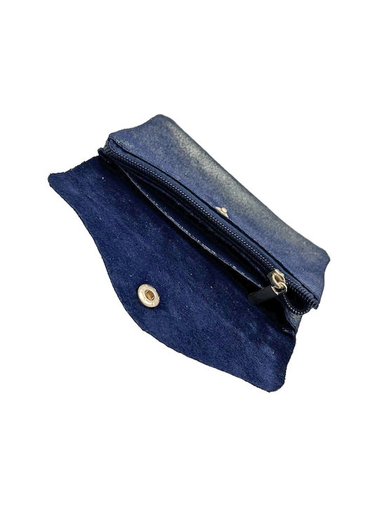 Savil Leather Women's Wallet Blue