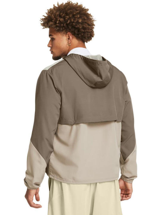 Jacke Winddicht Brown