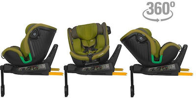 Coccolle Mago Baby Car Seat i-Size with Isofix Olive khaki 0-36 kg