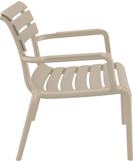 Καρέκλα Paris Lounge Taupe 68x70x76εκ. Καρέκλα Paris Lounge Taupe 68x70x76εκ.
