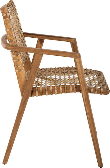Fotoliu de exterior Lemn TEAK 54x59x84cm