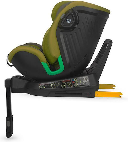 Coccolle Mago Baby Car Seat i-Size with Isofix Olive khaki 0-36 kg