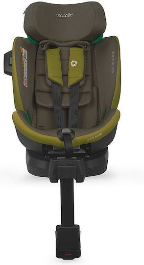 Coccolle Mago Baby Car Seat i-Size with Isofix Olive khaki 0-36 kg
