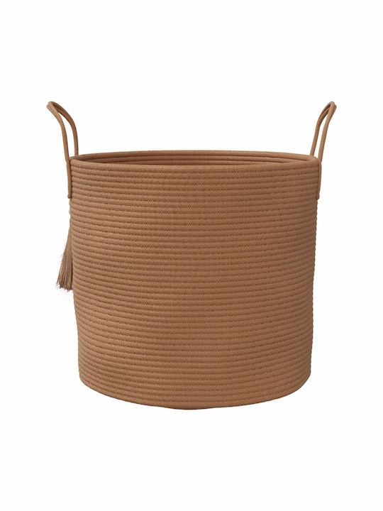 vidaXL Καλάθι Αποθήκευσης Υφασμάτινο Καφέ 40x40x35cm