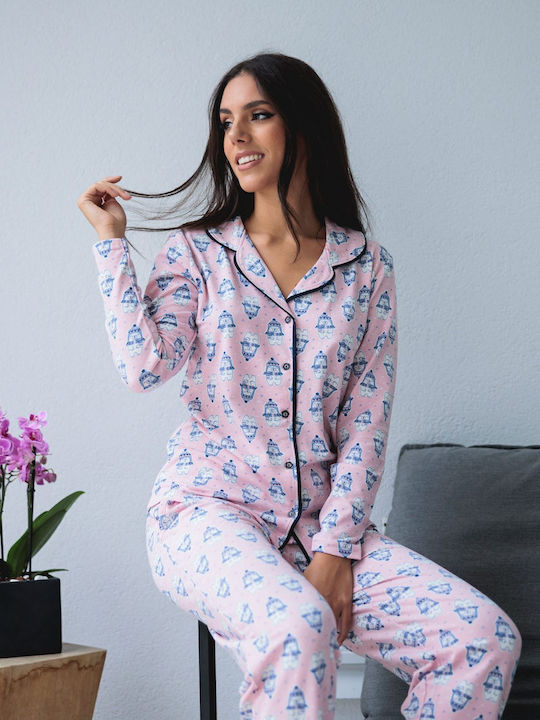 SNC Homewear Winter Damen Pyjama-Set