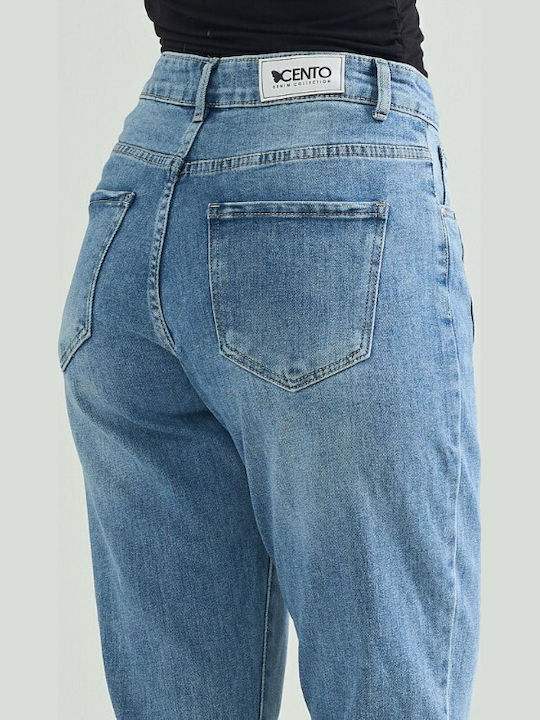 Ψηλόμεσο Γυναικείο Jean Παντελόνι σε Slim Εφαρμογή