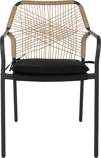 Gartenstühle Trotter Dunkelgrau 55x60x85cm
