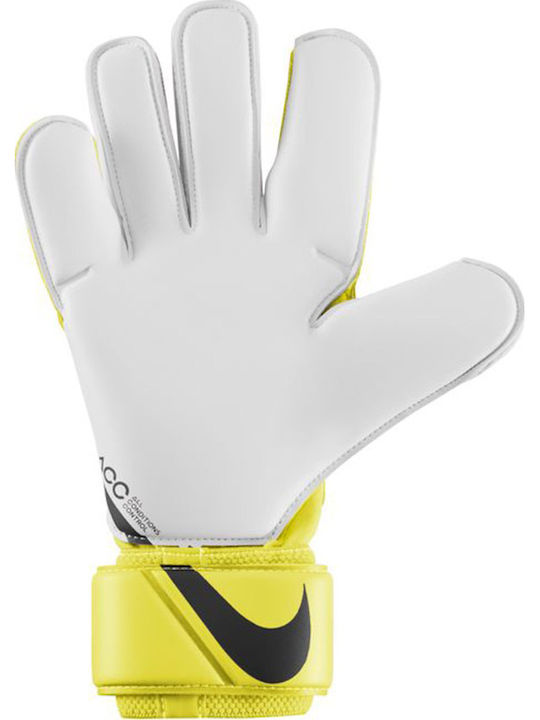 Nike Vapor Grip 3 Γάντια Τερματοφύλακα Ενηλίκων Κίτρινα