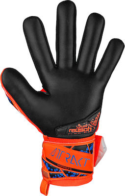 Reusch Reusch Attrakt Infinity Nc Jnr Kids Goalkeeper Gloves Orange