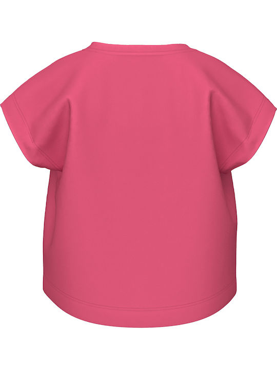 Name It Kids Blouse Short Sleeve Pink