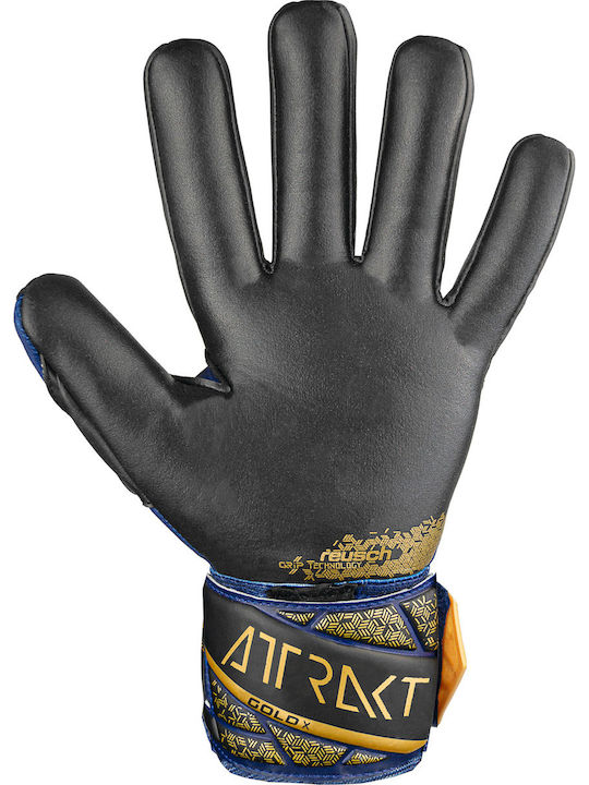 Reusch Gold X Nc Adults Goalkeeper Gloves Black