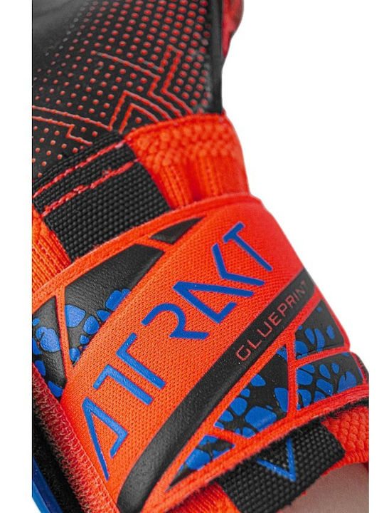 Reusch Attrakt Gold X Glueprint Adults Goalkeeper Gloves Red