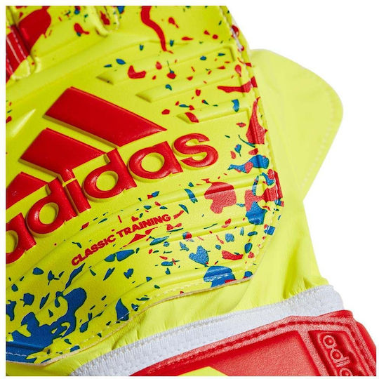 adidas Adults Goalkeeper Gloves Yellow