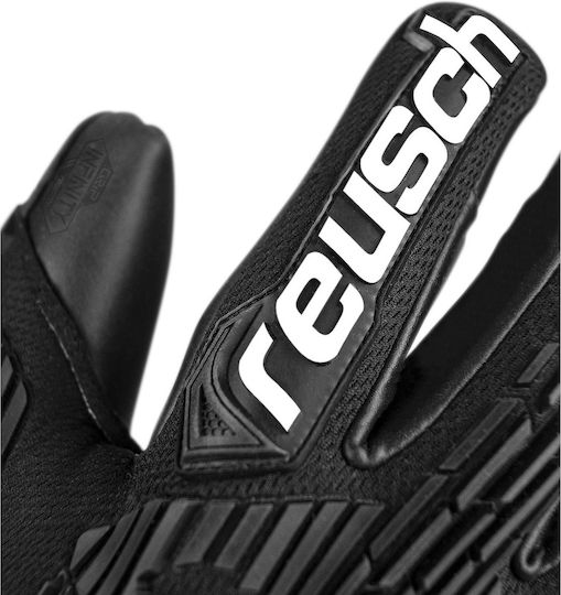 Reusch Attrakt Freegel Infinity Finger Support Голмански ръкавици за Възрастни Черен