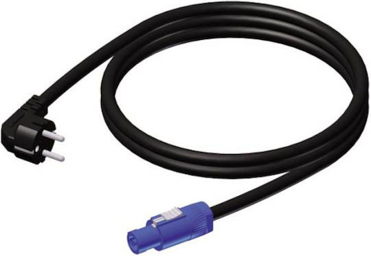 Cobra Powercon Power Cable Shuko 3x1.5 5m Powercon In 3x1.5mm 5m Καλώδιο Τροφοδοσίας 3x1,5mm 5 Μέτρα Cns-000-05