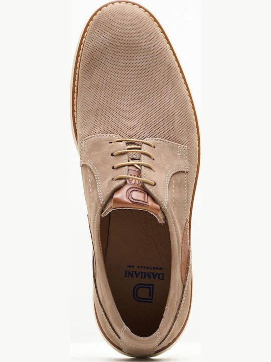 Men's Leather Casual Shoes Brown