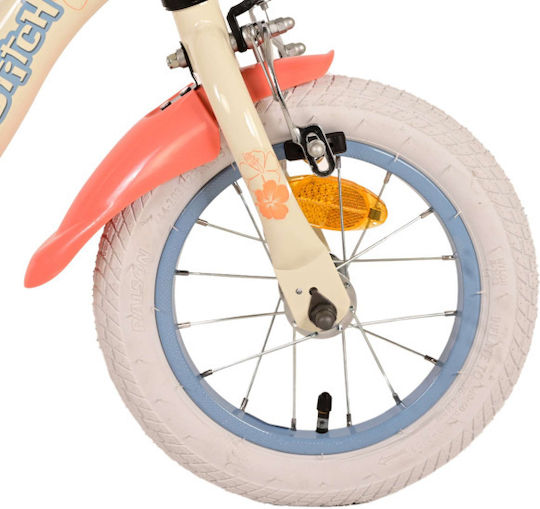 Volare Disney Stitch 12" Kids Bicycle BMX Beige