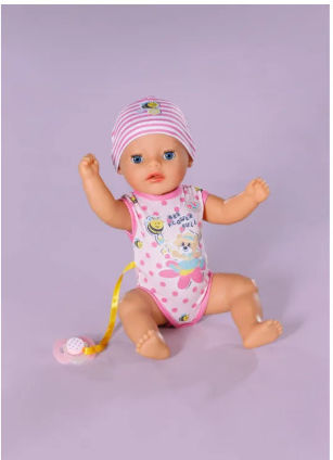 ZAPF Creation Baby Born Baby Doll Set Little Baby Girl for 2+ Years 36 cm