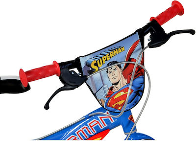 Dino Bikes Superman 16" Kids Bicycle BMX Blue