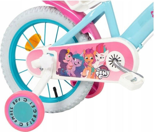 Toimsa My Little Pony 14" Bicicletă pentru copii de Oras Albastru deschis