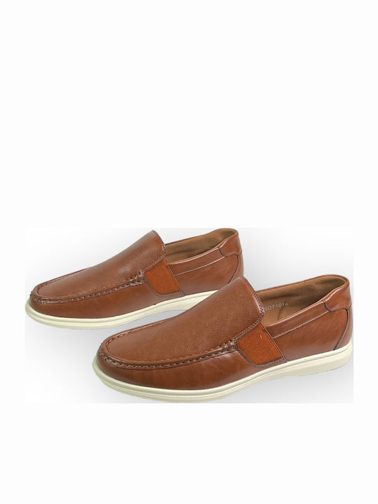 Ανδρικά Loafers σε Καφέ Χρώμα
