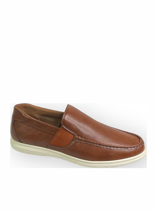 Ανδρικά Loafers σε Καφέ Χρώμα