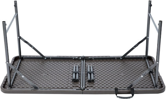 Masă Catering Pliabil 120x60x74buc Negru Masă Catering Pliabil 120x60x74buc Negru
