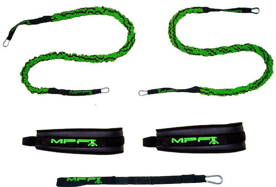 MPF Lastix 3 Tubular Elastic Bands Set 2pcs Green 1.3m