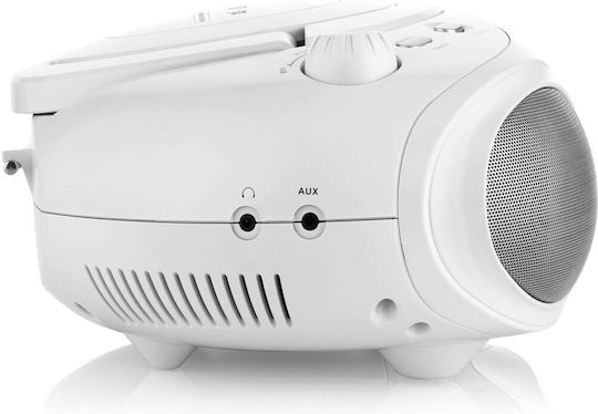 JVC Φορητό Ηχοσύστημα με Ραδιόφωνο Λευκό