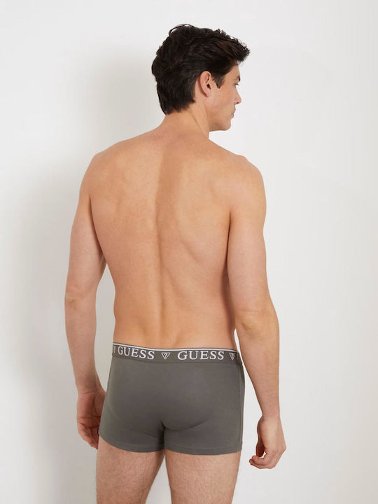 Guess Men's Boxer Lava Dark Grey