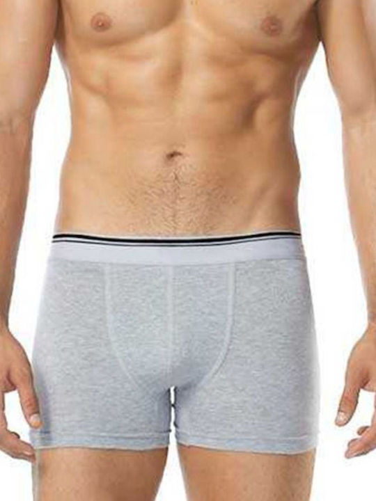 Men's Boxer Gray with Patterns