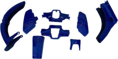 Motorcycle Plastic Set for Honda GLX Blue 8pcs