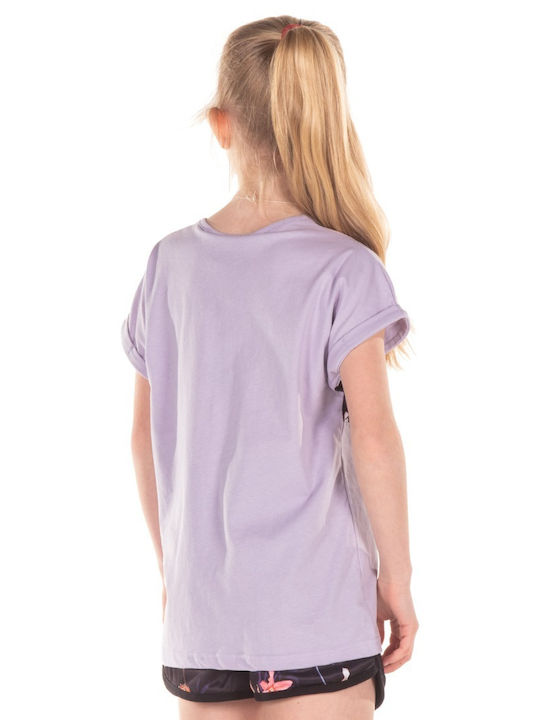 District75 Kids T-shirt Lilac