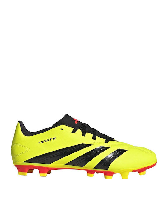 adidas Predator Club Fußballschuhe mit Stollen Gelb