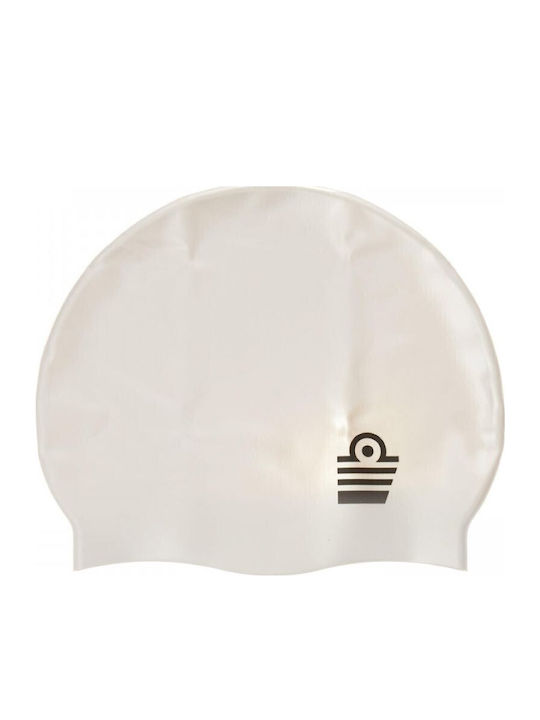 Admiral Silicone Adults Swimming Cap Silver