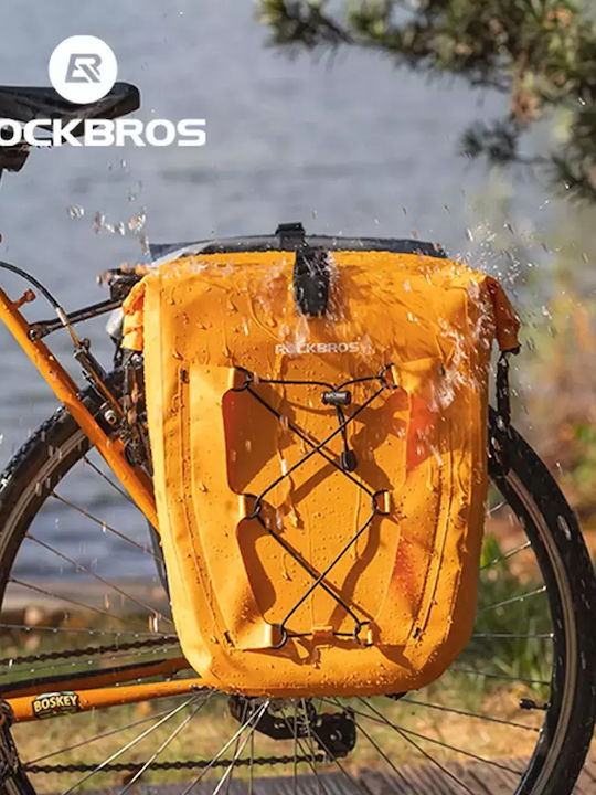 Rockbros Τσαντάκι Σχάρας Ποδηλάτου 32lt Πορτοκαλί