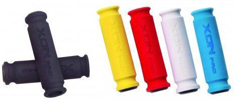 Xon XBG XBG-06 BMX Bicycle Handlebar Grips in White Color
