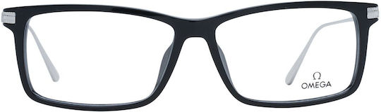Omega Eyeglass Frame Black OM5014 001
