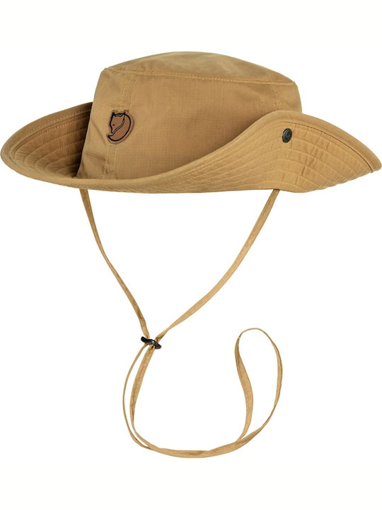 Fjallraven Υφασμάτινo Ανδρικό Καπέλο Καφέ