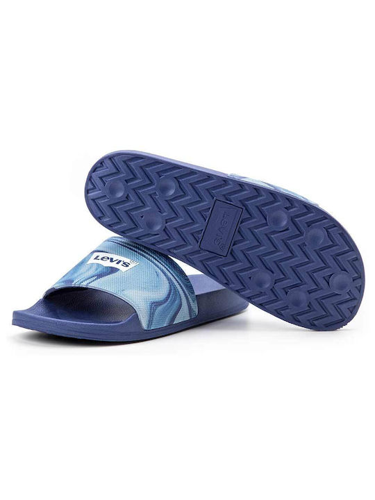 Levi's Men's Slides Blue