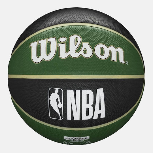 Wilson NBA Team Tribute Milwaukee Bucks Μπάλα Μπάσκετ Outdoor