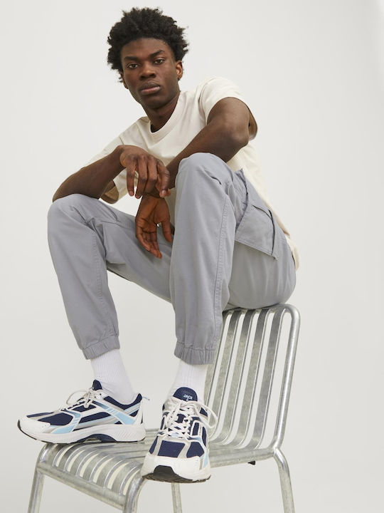 Trousers Cargo Elastic in Loose Fit Ultimate grey