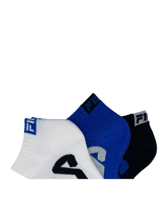 FILA Șosete pentru Copii Invisible Multicolore 3 Perechi