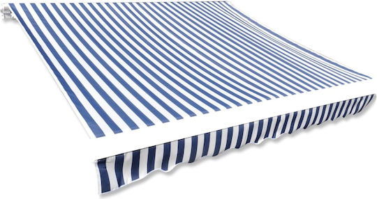 vidaXL Платнище за сенник Синьо 3x4 м