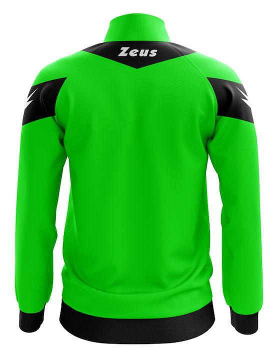 Zeus Tuta MARTE 1034 Set de trening cu elastic Green Fluo / Black